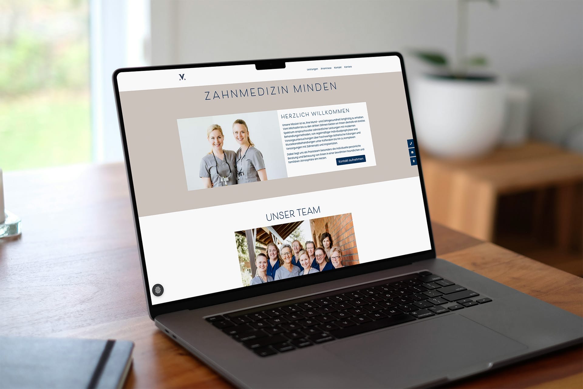 Free MacBook Pro on Wooden Desk Mockup Free MacBook Pro on Wooden Desk Mockup